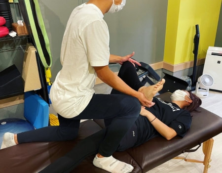 ココフィズのパートナーストレッチ